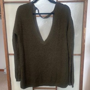 FOREVER 21 Deep V Sweater